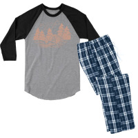 Camping Men's 3/4 Sleeve Pajama Set | Artistshot