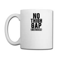 No Thigh Gap (mermaid) Black Coffee Mug | Artistshot