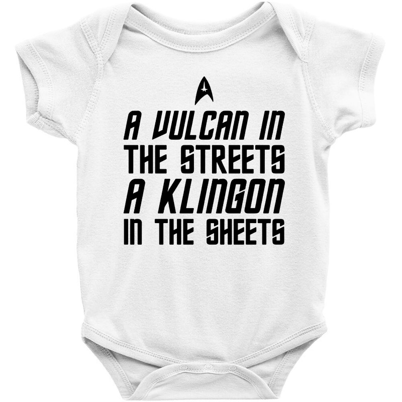 Klingon In The Sheets Baby Bodysuit | Artistshot