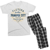 Vintage Panama City Beach Sweatshirt Men's T-shirt Pajama Set | Artistshot