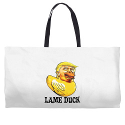lame duck president trump Weekender Totes | Artistshot