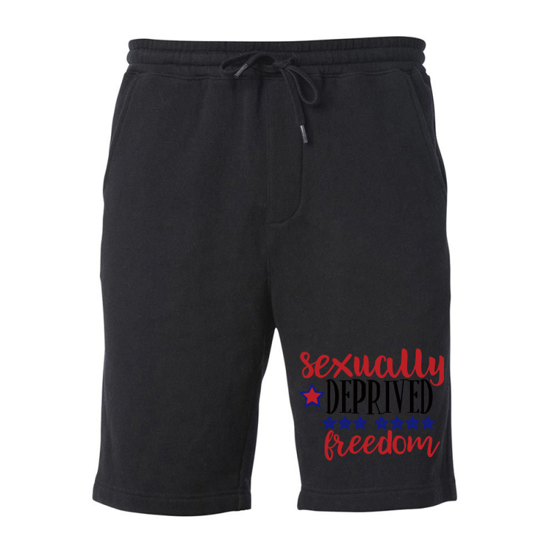 Sexually Deprived For Your Freedom T-shirt Fleece Short by trokeryth | Artistshot