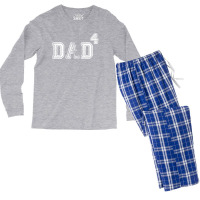 Dad To The Second Power ( Dad Of 4 ) Men's Long Sleeve Pajama Set | Artistshot