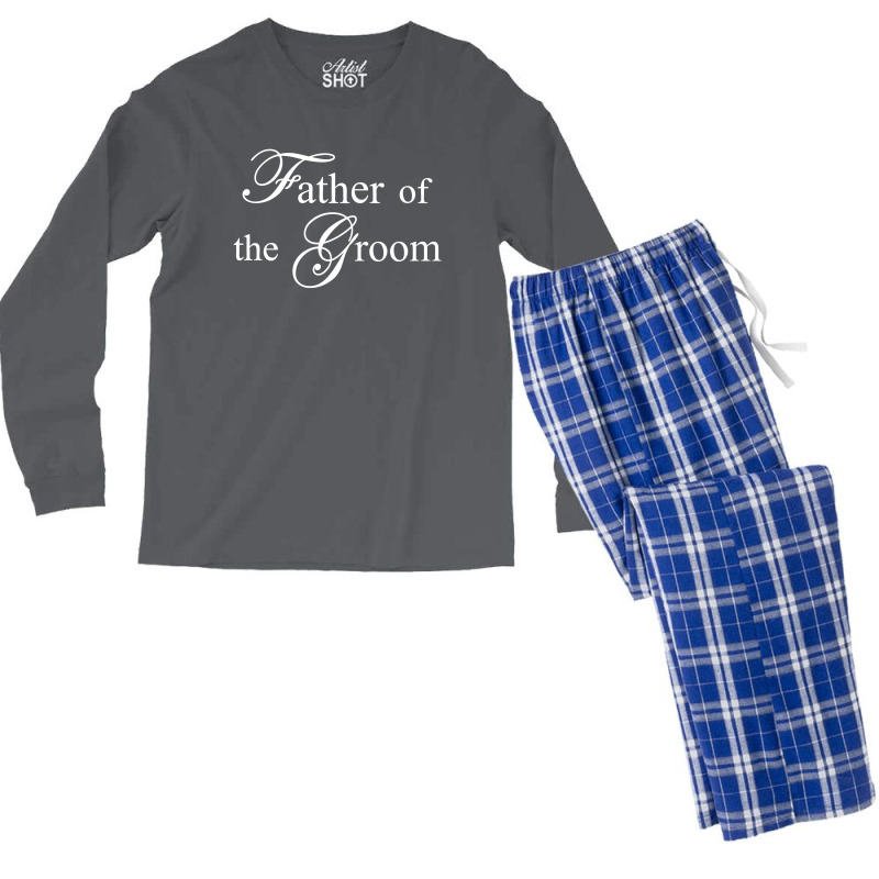 Father Of The Bride Men's Long Sleeve Pajama Set | Artistshot