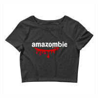 Amazombie Halloween Classic Crop Top | Artistshot