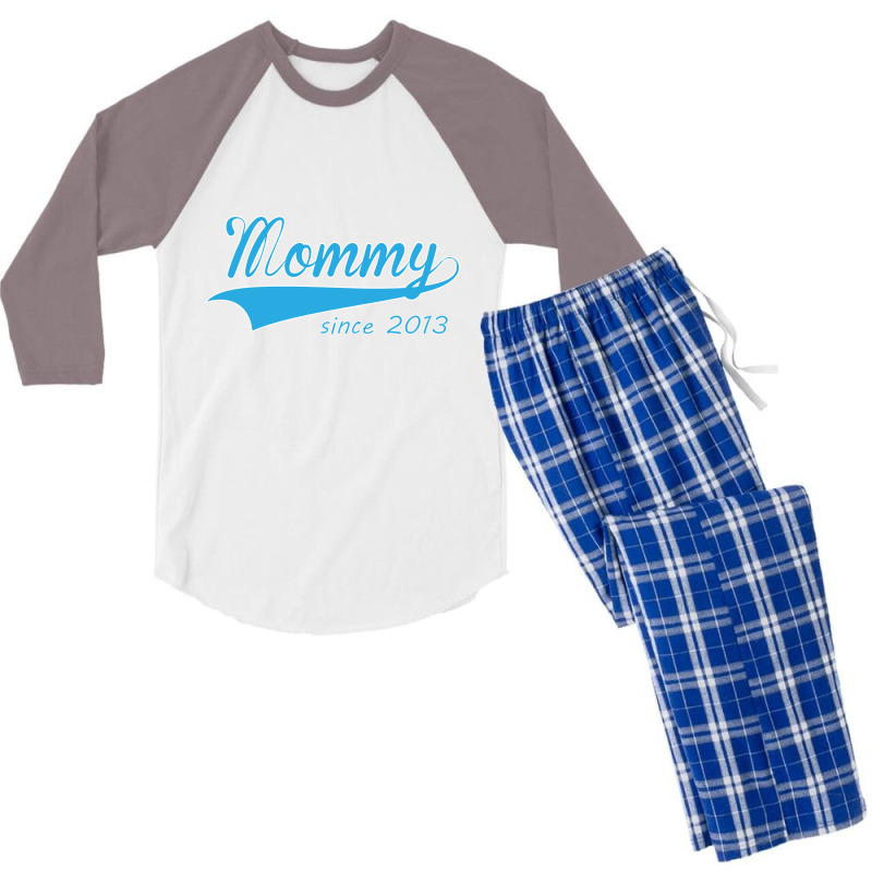 Setica-mommy-since-2013 Men's 3/4 Sleeve Pajama Set | Artistshot