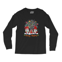 Christmas Light Gnomes Merry Christmas Matching Family T Shirt Long Sleeve Shirts | Artistshot