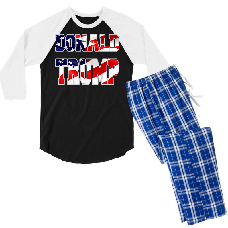 Donald Trump Men's 3/4 Sleeve Pajama Set | Artistshot