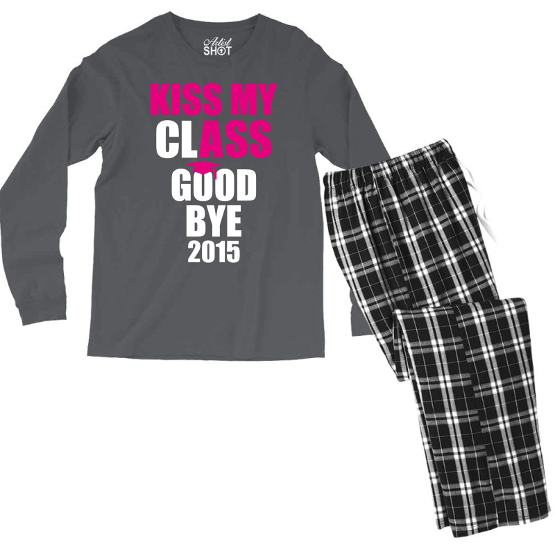 Kiss My Class Goodbye 2015 New Men's Long Sleeve Pajama Set | Artistshot