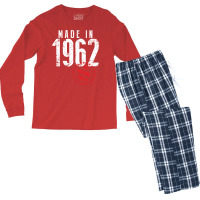 Made In 1962 All Original Parts Men's Long Sleeve Pajama Set | Artistshot