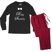 Ring Security Men's Long Sleeve Pajama Set | Artistshot