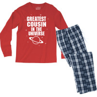 Greatest Cousin In The Universe Men's Long Sleeve Pajama Set | Artistshot