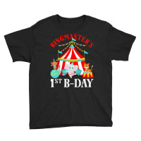 Kids 1 Year Old Ringmaster Circus 1st Birthday Kids T Shirt Youth Tee | Artistshot