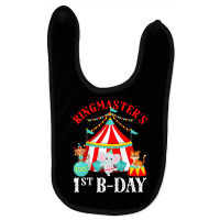 Kids 1 Year Old Ringmaster Circus 1st Birthday Kids T Shirt Baby Bibs | Artistshot