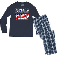 Donald Trump Men's Long Sleeve Pajama Set | Artistshot