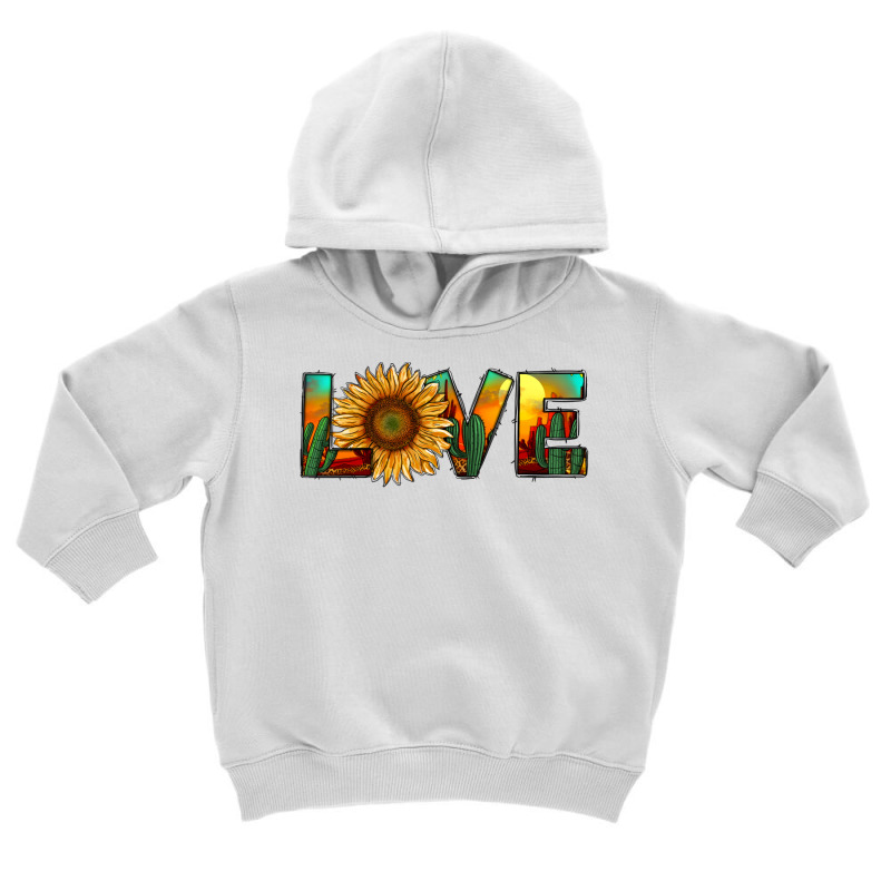 Desert Sunflower Love Toddler Hoodie by RanaPortraitStore | Artistshot