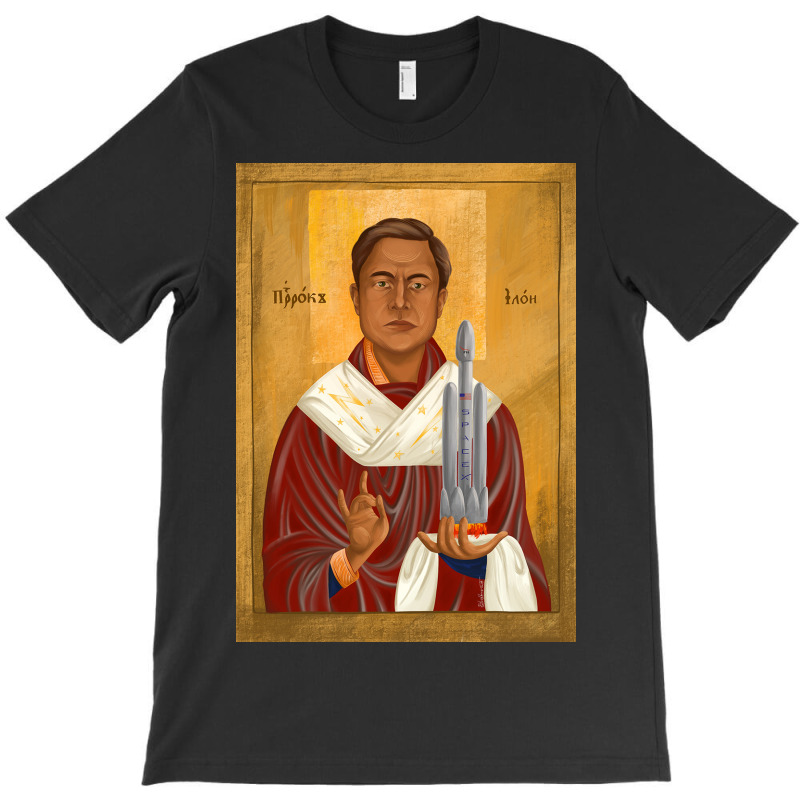 Holy Prophet Elon Musk T-Shirt by trokeryth | Artistshot