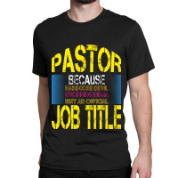 Pastor Because Devil Stomping Ninja Classic T-shirt | Artistshot