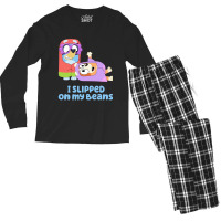 I Slipped On My Beans Men's Long Sleeve Pajama Set | Artistshot