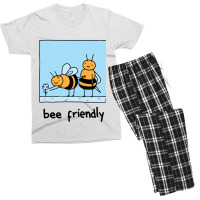 Bee Friendly Men's T-shirt Pajama Set | Artistshot