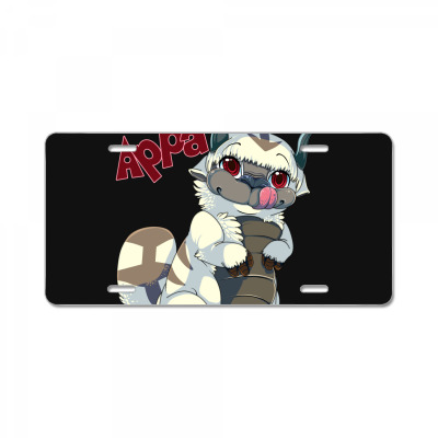 Appa Avatar License Plate Designed By Shoptee