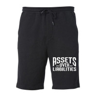 Assets Over Liabilities Accountant Cpa Master Tank Top Fleece Short | Artistshot