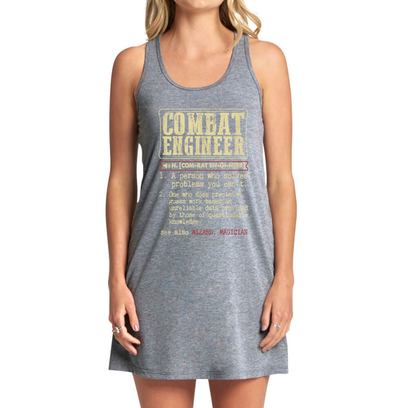 Combat Engineer Dictionary Term Tank Dress by Hoang95 | Artistshot