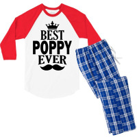 Best Poppy Ever Men's 3/4 Sleeve Pajama Set | Artistshot