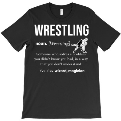Wrestling Tshirt Grappling Catching Exhibition (7) T-shirt Designed By Cucu Cahyani
