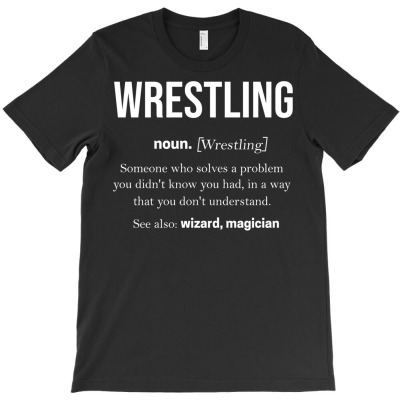Wrestling Tshirt Grappling Catching Exhibition (8) T-shirt Designed By Cucu Cahyani