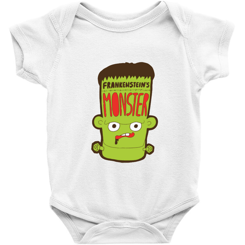 Frankenstein's Monster Baby Bodysuit by tommydevoidy | Artistshot