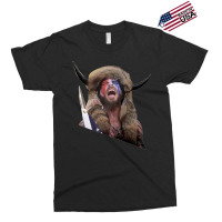 The Horned Shirtless Trump Protestor Exclusive T-shirt | Artistshot