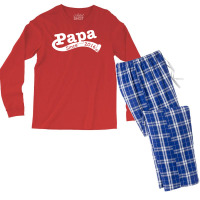 Papa Since 2016 Men's Long Sleeve Pajama Set | Artistshot