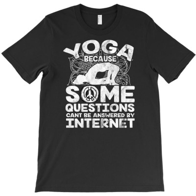 Yoga Meditation Answers Chakra Namaste Om Yogi T-shirt Designed By Cucu Cahyani