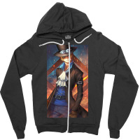 Cool Character Anime Zipper Hoodie | Artistshot