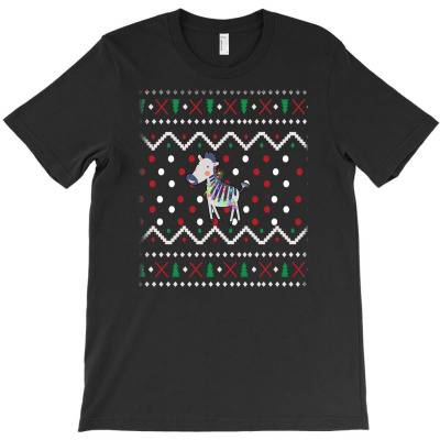 Zebra Claus Christmas T-shirt Designed By Cucu Cahyani