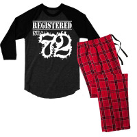 Registered No 72 Men's 3/4 Sleeve Pajama Set | Artistshot