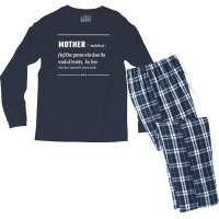 Mother Noun Men's Long Sleeve Pajama Set | Artistshot