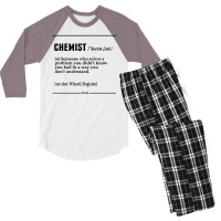 Chemist Noun Men's 3/4 Sleeve Pajama Set | Artistshot