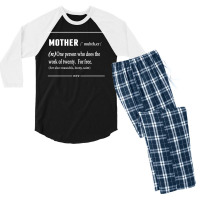 Mother Noun Men's 3/4 Sleeve Pajama Set | Artistshot