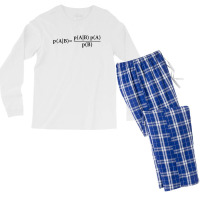 Ash Bayes Theorem Men's Long Sleeve Pajama Set | Artistshot