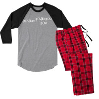 Ash Bayes Theorem Men's 3/4 Sleeve Pajama Set | Artistshot
