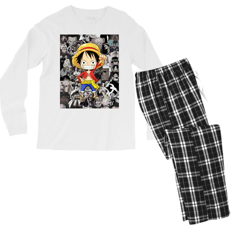 Little Monkeydluffy Men's Long Sleeve Pajama Set by TobyShop | Artistshot