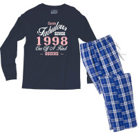 Sassy Fabulous Since 1998 Birthday Gift Men's Long Sleeve Pajama Set | Artistshot
