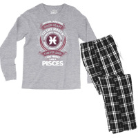 I Never Said I Was Perfect I Am A Pisce Men's Long Sleeve Pajama Set | Artistshot