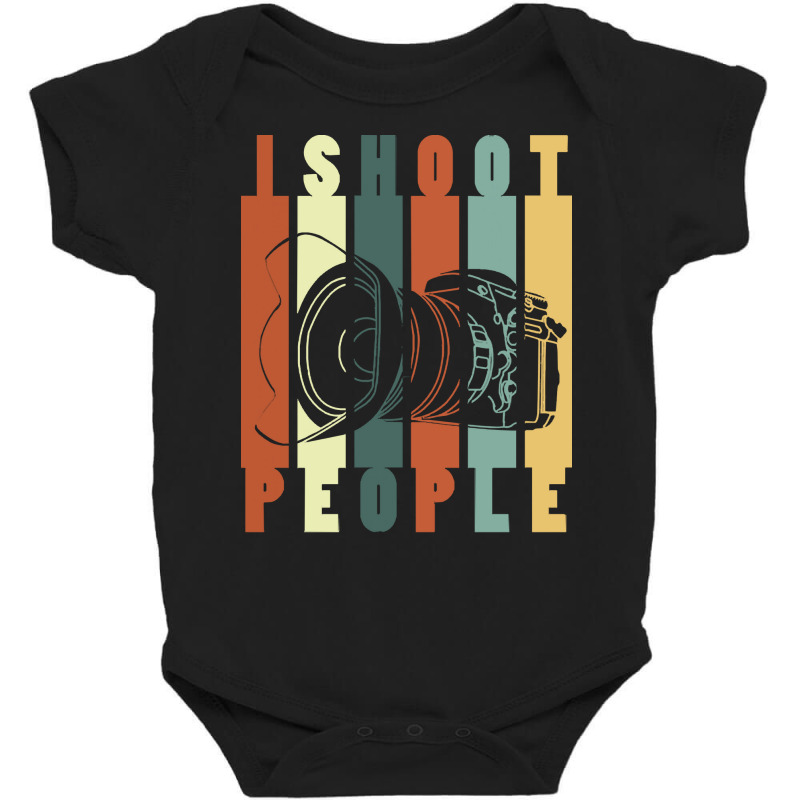 Photography T  Shirti Shoot People (photography) T  Shirt Baby Bodysuit | Artistshot