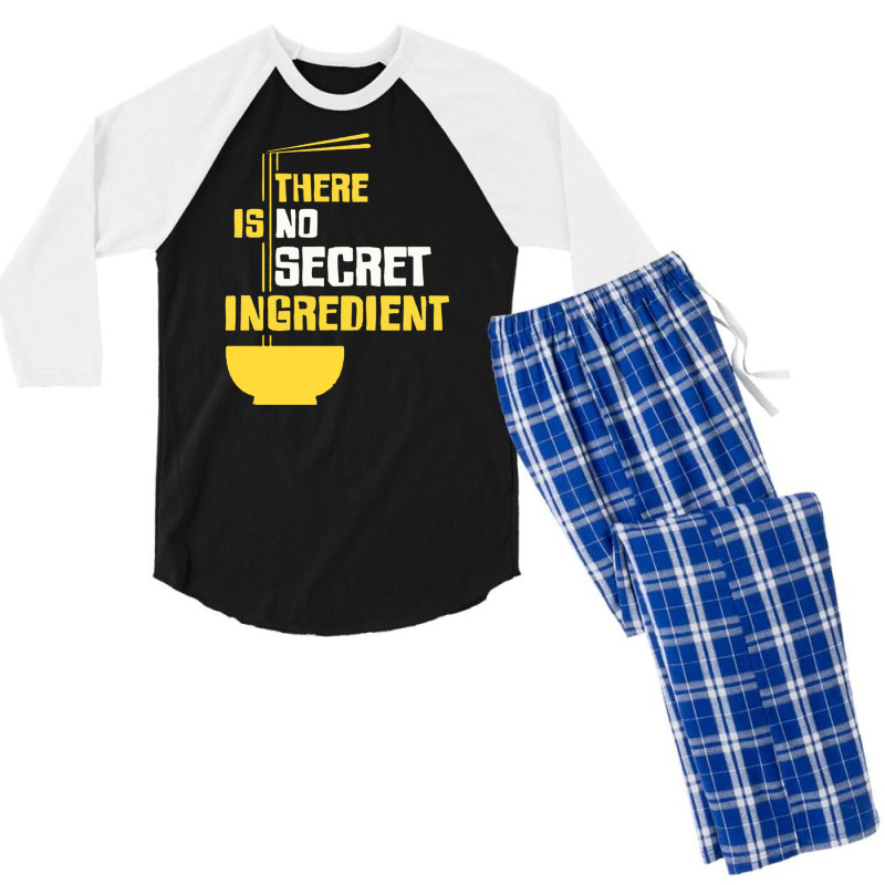 Secret Ingredient Men's 3/4 Sleeve Pajama Set | Artistshot