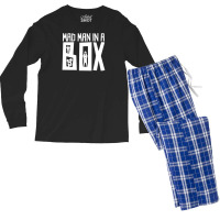 Mad Man In A Box Men's Long Sleeve Pajama Set | Artistshot