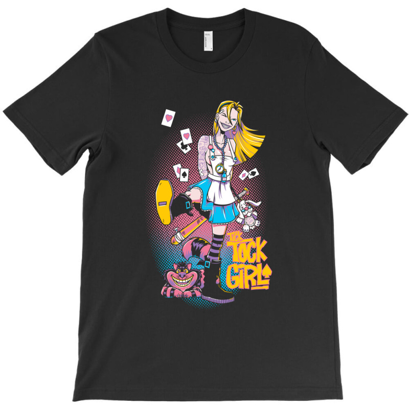 Tick Tock Girl T-Shirt by trokeryth | Artistshot