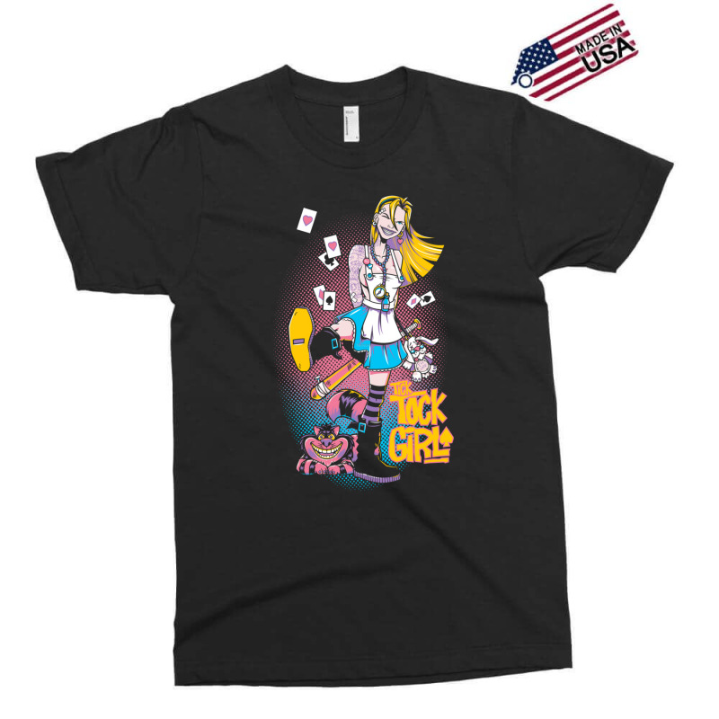 Tick Tock Girl Exclusive T-shirt by trokeryth | Artistshot